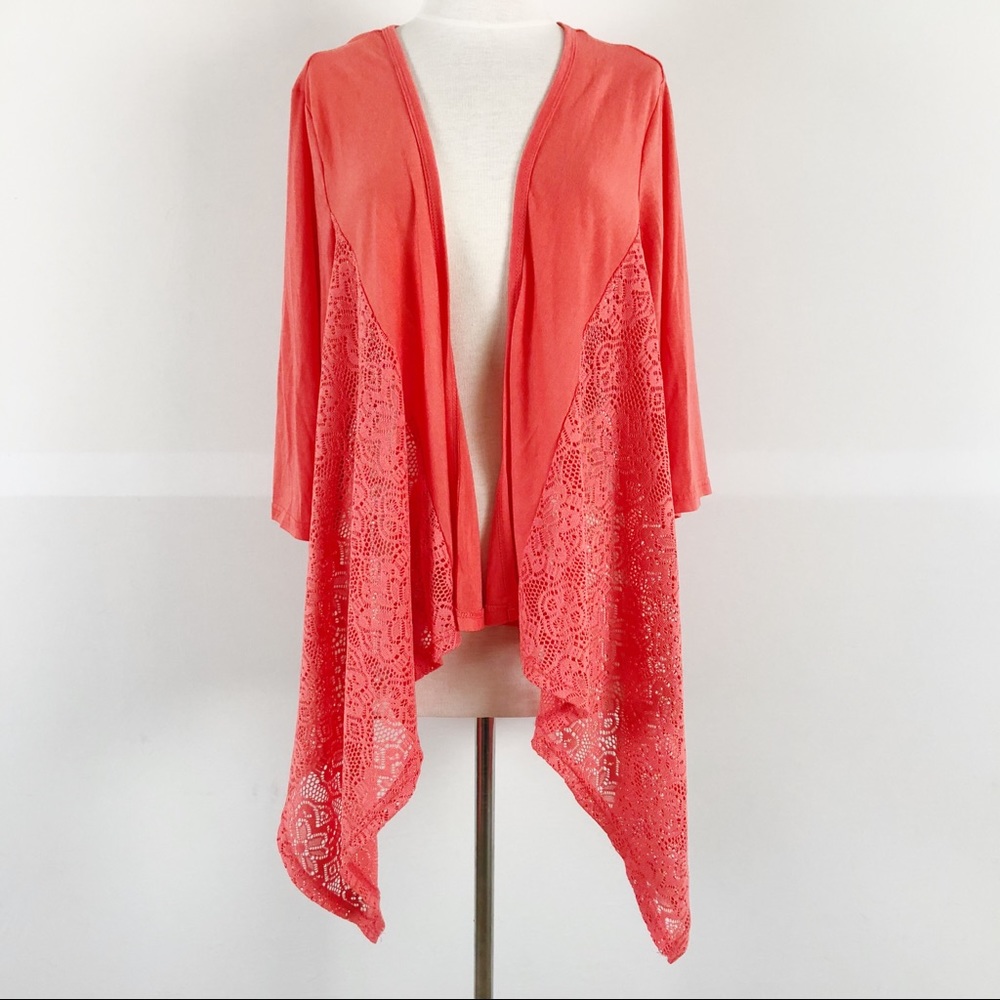 Bobbie Brooks Coral Kimono - Size 3X